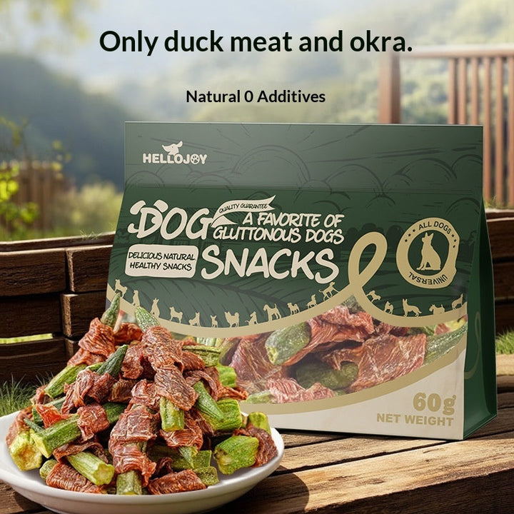 Duck Okra Nutritious Pet Chews – The Chew of Champions!