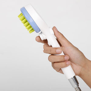 Transform Bath Time with the Pet Massage Comb Bath Brush Shower Head